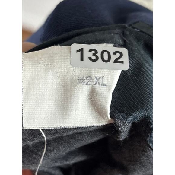 Vintage Oscar Dela Renta Double Breasted Suit Jacket Blazer Men 42 XL Preppy - Picture 6 of 7